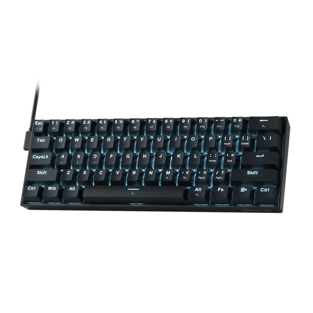Clavier Mécanique Compact à Effet Hall Magnétique avec Rétroéclairage