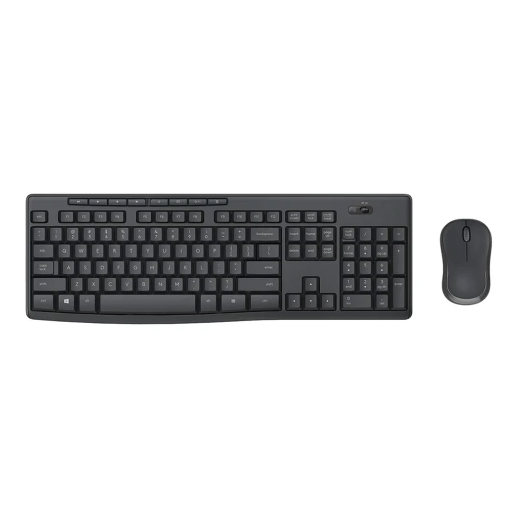 Ensemble Clavier et Souris Sans Fil Silencieux Réduction