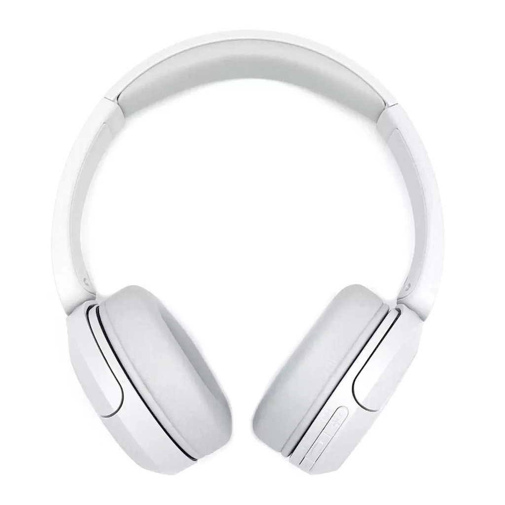 Blanc Casque Bluetooth Sans Fil Type Coussinets avec Micro Certifié Remis à Neuf