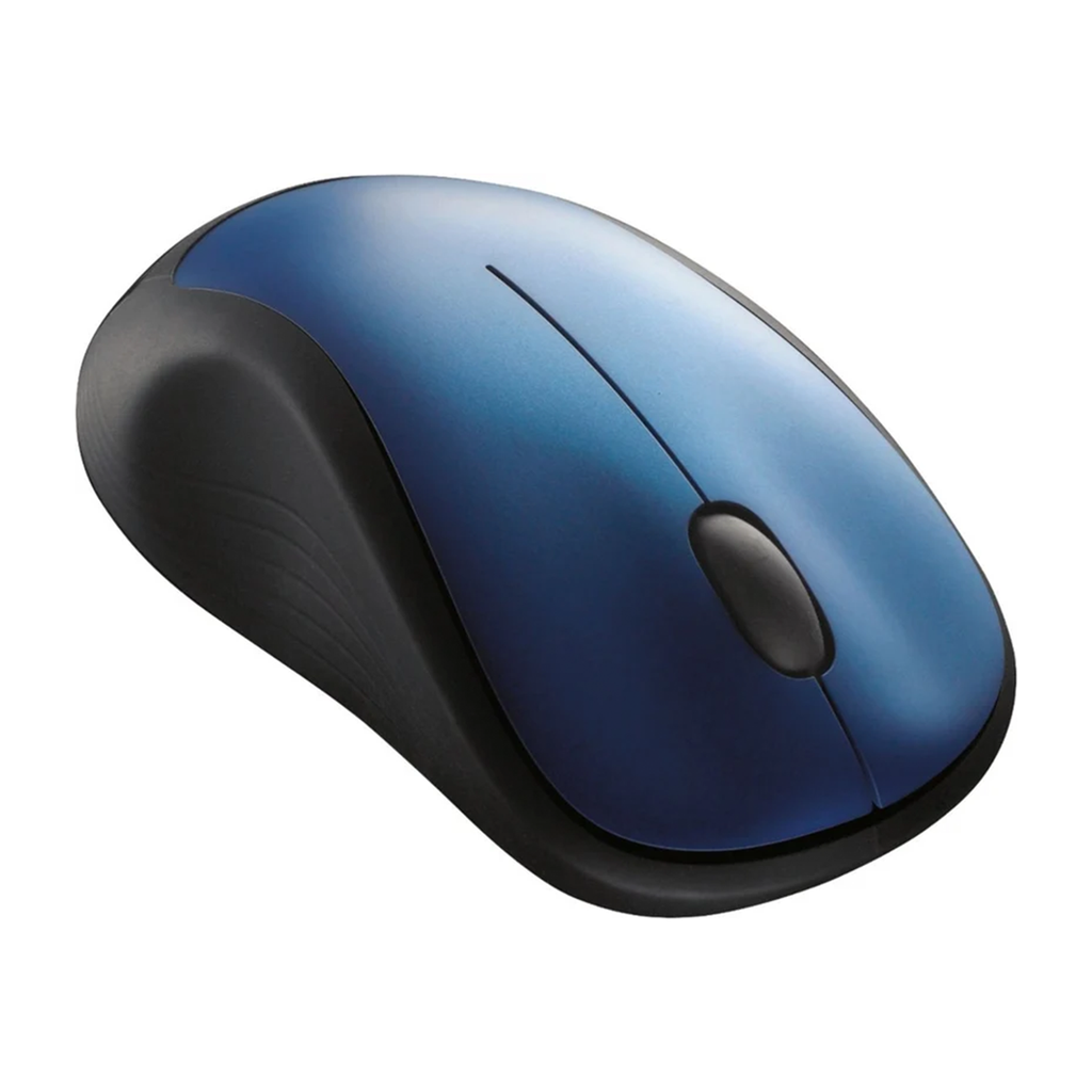 Bleu Souris Sans Fil Pleine Taille Ambidextre Prise en Main Confortable